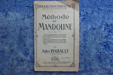 Méthode mandoline jules d'occasion  Vézelise