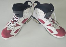 Nike Air Jordan 6 retrô vermelho carmim branco OG tamanho 11 384665061 Chicago Bulls 2019 comprar usado  Enviando para Brazil