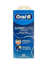 Oral-B Superfloss THREADER Zahnseide 50 Fäden 1er - 4er Pack Floss comprar usado  Enviando para Brazil