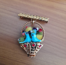 Broche ancienne oiseaux d'occasion  Toulon-