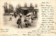 CPA AK ALGERIA Geiser ALGER - Place Randon (764865) comprar usado  Enviando para Brazil