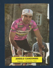 CYCLISME carte  cycliste ANGELO CANZONIERI équipe MERCATONE UNO 1992 comprar usado  Enviando para Brazil