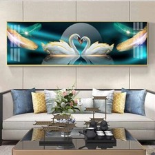 Wandkunst poster schwänen gebraucht kaufen  Wesseling