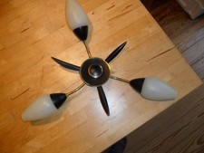 Deckenleuchte 50er 60er gebraucht kaufen  Hamburg