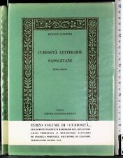 Curiosità letterarie napoleta usato  Ariccia