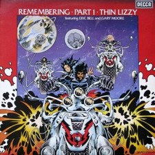 THIN LIZZY Remembering Part 1 Vinyl Record Album LP Decca 1976 Philip Lynott Pop, usado comprar usado  Enviando para Brazil