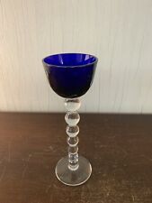 Photophore bubble bleu d'occasion  Baccarat