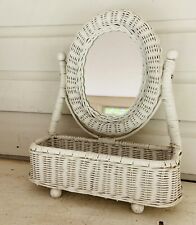 Vintage white wicker for sale  Brandon