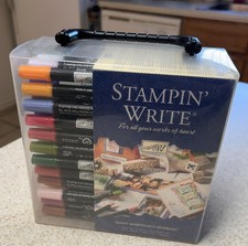 Conjunto de 48 marcadores Stampin’ Write Stampin up ponta dupla, sem ácido, tinta à base de corante comprar usado  Enviando para Brazil