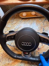 VOLANTE AUDI fundo plano OEM com câmbio de pás linha S comprar usado  Enviando para Brazil