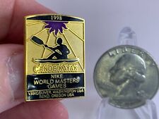 Pin vintage para canoa caiaque NIKE World Masters Games 1998 T-3680, usado comprar usado  Enviando para Brazil