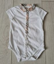 Burberry baby white for sale  SHEFFIELD