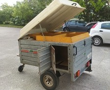 Carrello traino omologato usato  Falconara Marittima