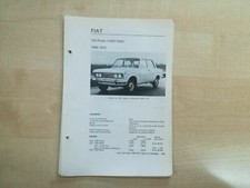 Fiat Polski (125P/1500) Technical Data Repair Manual Handbuch Instrukcja Naprawy na sprzedaż  PL