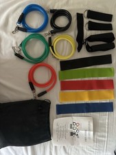 Resistance bands set for sale  DARTFORD