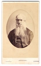 Fotografia John Beattie, Clifton / Bristol, starszy pan w garniturze z szarym wo  na sprzedaż  Wysyłka do Poland