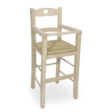 Seggiolone legno grezzo usato  Maddaloni
