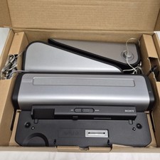 Estação de acoplamento replicador de porta Sony VAIO VGP-PRAV1 com alto-falantes e controle remoto VGP-SP5 comprar usado  Enviando para Brazil