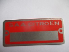 Typenschild schild saa gebraucht kaufen  Goch