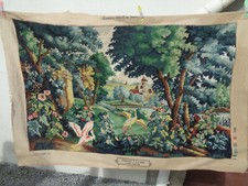 Grande tapisserie vintage d'occasion  Azerables
