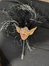 Broche bastão de cabeça de troll vintage comprar usado  Enviando para Brazil