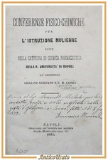 Conferenze fisico chimiche usato  Bari