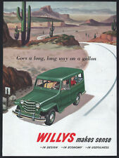 Jeep Wagon Willys 1951 com estampa Willys verde anúncio faz sentido comprar usado  Enviando para Brazil