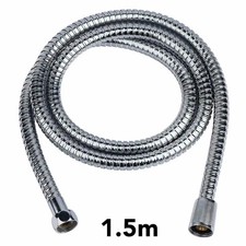 MANGUEIRA DE CHUVEIRO 1.2/1.5/2/2.5M FLEXÍVEL AÇO INOXIDÁVEL CROMADO CHUVEIRO BANHEIRO TUBO comprar usado  Enviando para Brazil