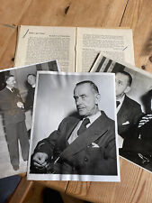 Thomas Mann im EXIL (3) Pressefotos von 1938, 1944, 1945 comprar usado  Enviando para Brazil