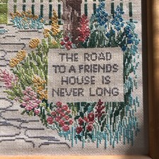 Finished cross stitch for sale  Mills