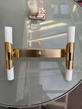 Wandleuchte messing dimmbar gebraucht kaufen  Abensberg