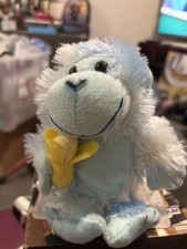 Fluffy blue monkey for sale  BEDFORD