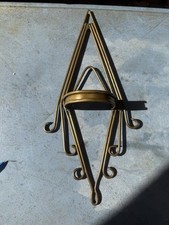 Vintage brass wall for sale  EMSWORTH