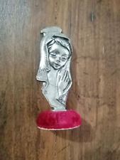 Statuetta maria peltro usato  Peveragno