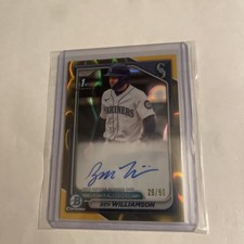 Usado, Refrator de lava dourado automático cromado Bowman Ben Williamson 2024 /50 #CPA-BWI (RC) comprar usado  Enviando para Brazil