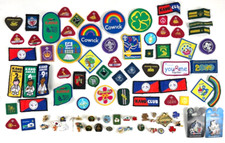 Badges fabric metal for sale  EXETER