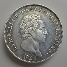 Lire 1829 carlo usato  Omegna