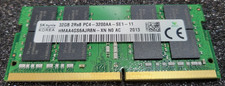 SK Hynix 32GB 2Rx8 PC4-3200AA-SE1-11 (HMAA4GS6CJR8N) SODIMM RAM Memoria DDR4 segunda mano  Embacar hacia Mexico