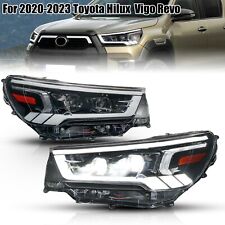 Faróis frontais de LED DRL projetor lâmpadas de atualização para 2020-2023 Hilux Vigo Revo comprar usado  Enviando para Brazil