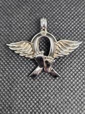 Silver tone angel for sale  BANGOR