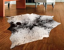 Tapete de couro de vaca 100% genuíno tapete de área couro 18,06 pés quadrados (51 x 51") M-57 comprar usado  Enviando para Brazil