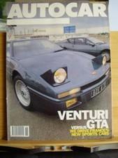 Autocar motoring mag for sale  BRIDGWATER