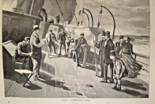 Stampa rivista 1874 usato  Viterbo