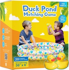 Pato Estanque Juego de Carnaval a Juego Juegos al Aire Libre para Niños Fiesta de Cumpleaños Divertido JUEGO segunda mano  Embacar hacia Mexico