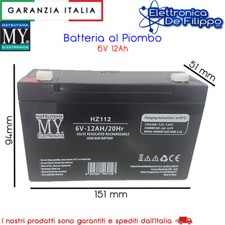 Batteria piombo 12ah usato  Napoli