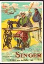 Singer sewing machine d'occasion  Expédié en Belgium