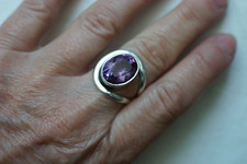 Anello con ametista usato Anello con ametista usato  Napoli