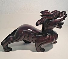 Teakholz drache 25cm gebraucht kaufen  Bonn