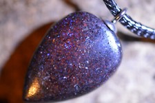 17ct 22x15x7 Mooka Beton Matrix Opal Łańcuch Australia Klejnot na sprzedaż  Wysyłka do Poland