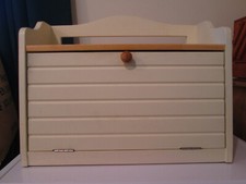Wooden bread bin. for sale  CHEPSTOW